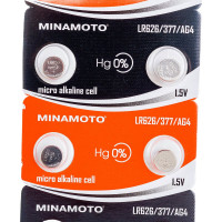 Часовая батарейка Minamoto AG4 LR626 (10 card) 55004