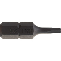 Вставка JTC 1/4"DR 5-гранная TORX с отверствием TS8Hх25мм 1192508 815066