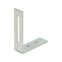 Регулируемый уголок ALBERTS 65x80x20 мм, оцинкованный 332808