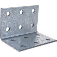 Перфорированный уголок ALBERTS оцинкованный, 40х40х60х2.5 мм 330651