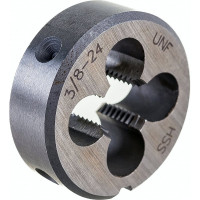 Плашка PROJAHN UNF 3/8-24, HSS-G, DIN EN 22568, 2A, 30x11 98903
