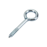 Петля-шуруп ЕВРОПАРТНЕР Zn L30 x d4,1 х O9,6 в компл. c дюбелем MULTI 6x25 6 шт. MP 302 17