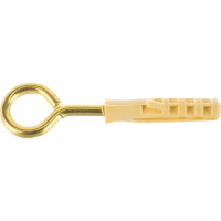 Петля-шуруп ЕВРОПАРТНЕР латунир. L25 х d4,1 x O10 мм 2 шт. 13 4830 1