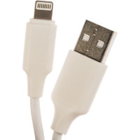 Автомобильное зарядное устройство TFN 1 А, кабель 8pin, белый -CC1U1ALIGWH