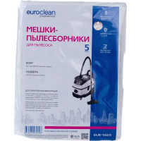 Мешки-пылесборники синтетические (5шт; 30 л) для пылесоса EURO Clean EUR-102/5