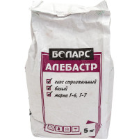 Строительный гипс БОЛАРС Алебастр 5 кг 00000003074