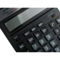 Бухгалтерский калькулятор Perfeo PF A4025 12-разрядный, черный 30011241
