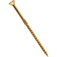 Конструкционный саморез BULLIT TORX15 3.5x60, желтый, потайной, 10 шт. 14-0016250