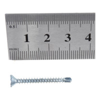 Оконный саморез Госкреп, белый, сверло 3,9х32 40 шт. 1-0021760