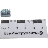Мебельная гайка-штифт ЕВРОПАРТНЕР Zn М6х10х12,5 24шт. 6 1614 1