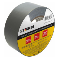 Армированная клейкая лента STEKKER INTP4-01748-40, 0,17х48 мм, 40 м, на тканевой основе 39142