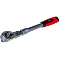 Трещотка ABTOMTOOL РROFFI 1/2, 72 зуб, 350-500 мм, телескопическая, CrV 54252