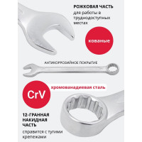 Набор ключей комбинированных Forsage 14 предметов на полотне F-5141P(9662)