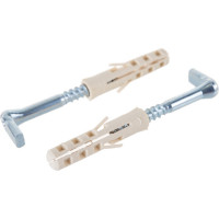 Крюк-шуруп ЕВРОПАРТНЕР L-обр. Zn d5,4хL50 мм, под крест, 2 шт. 13 3005 1