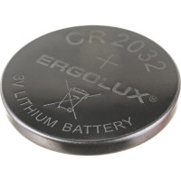 Литиевая батарейка Ergolux CR2032-BP5 CR2032, BL-5, 3V 12051