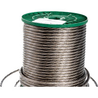Стальной трос в ПВХ оплетке BEFAST DIN3055 6/8, 100 м TCPVC0608100S