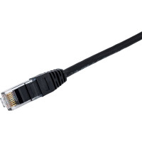 Шнур NIKOMAX U/UTP 4 пары, категория 5e, 7х0,205мм, черный, 0,15м NMC-PC4UD55B-001-C-BK
