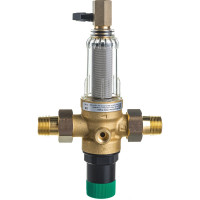 Фильтр миниплюс с редуктором на холодную воду Honeywell 100 мкм, FK06-1/2"AA
