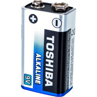 Алкалиновый элемент питания Toshiba 6LR61 1/card 545
