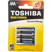 Алкалиновый элемент питания Toshiba LR03 4454