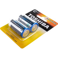 Элемент питания алкалиновый Toshiba LR14 2/card 2452