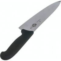 Разделочный нож Victorinox Fibrox, лезвие 25 см, черный, 5.2003.25