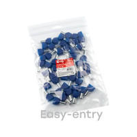 Штыревой втулочный изолированный наконечник EKF НШвИ(2) 16,0-14 50 шт PROxima nhvi2-16.0-14