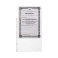Папка файл-вкладыш Attache А4 80мкм с перфорацией,100 шт 1160669