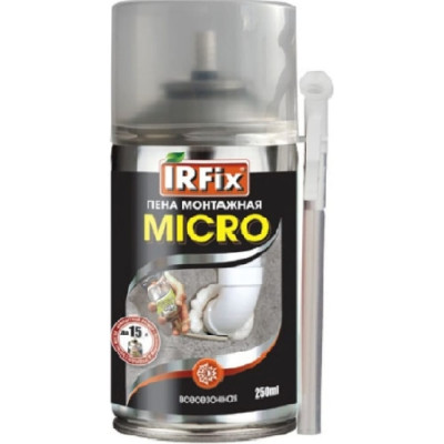 Всесезонная монтажная пена IRFIX MICRO 10024