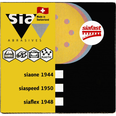 Круг шлифовальный Sia Abrasives siaflex 1948 sf50-125-0-120