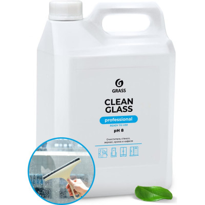 Средство для очистки стекол и зеркал Grass Clean glass Professional 5 125572