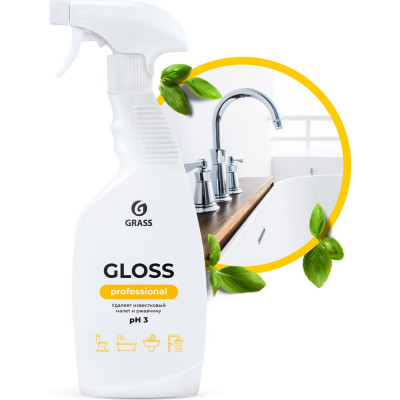 Чистящее средство для санузлов Grass Gloss Professional 125533