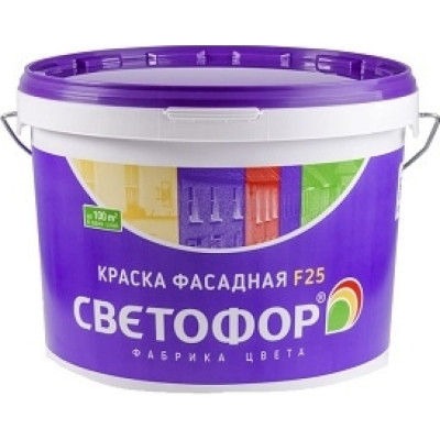 Зимняя фасадная краска Светофор F25Z ТД000002984