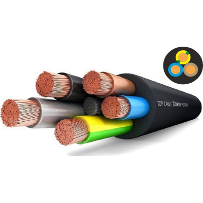 Гибкий силовой кабель Top cable H07RN-F 3x1,5 Top Cable XTREM 3003001MR50RU