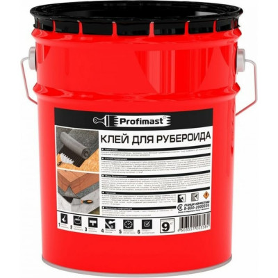 Profimast Клей для рубероида 10 л / 9 кг 4607952900783