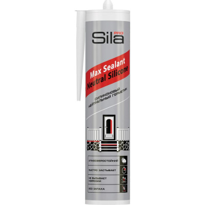 Силиконовый нейтральный герметик Sila PRO Max Sealant Neutral Silicone NE2802