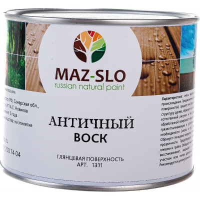 MAZ-SLO Античный воск бесцветное,0.5л 8067074