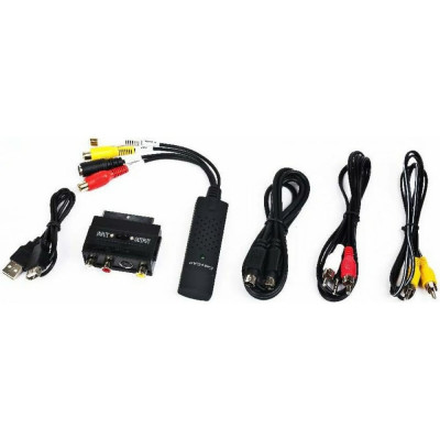 Gembird Адаптер видео-захвата USB с комплектом проводов для подключения UVG-002