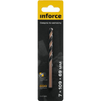 Inforce Сверло по металлу HSS-G 7х109х69 мм 11-01-680