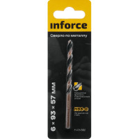Inforce Сверло по металлу HSS-G 6х93х57 мм 11-01-682