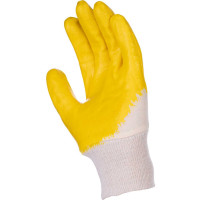 Перчатки FORT с нитриловым покрытием Лайт, желтые 00-10004600