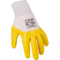 Перчатки FORT с нитриловым покрытием Лайт, желтые 00-10004600