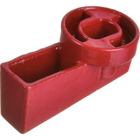 Ручка флажок Tiemme металлическая, красная для коллекторов и кранов SMALL 1790007