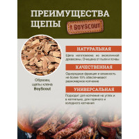 Щепа для копчения BOYSCOUT Клён, 1 л 61527