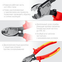 Кабелерез KRAFTOOL KS-16V диэлектрический, 23333-16V