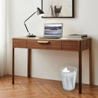 Корзина для бумаг BRAUBERG "Germanium" 9 л, металлическая, серебристая 231959