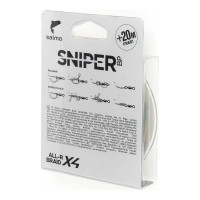 Плетеная леска SALMO Sniper BP ALL R BRAID х4 Grass Green 120/011 4931-011