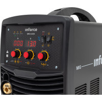 Сварочный полуавтомат-инвертор (200 A; EURO; ПВ 75%) Inforce MIG-200 04-08-03