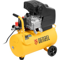 Воздушный компрессор с прямым приводом DENZEL DC1500/24, 1,5 кВт, 24 литра, 220 л/мин/ 58160