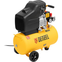 Воздушный компрессор с прямым приводом DENZEL DC1500/24, 1,5 кВт, 24 литра, 220 л/мин/ 58160
